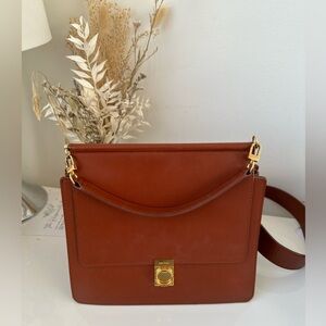 Polene numéro sept in cognac.